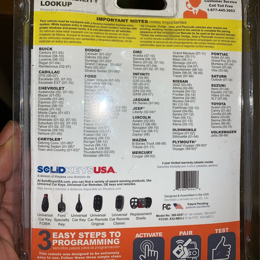 Universal Car Remote - Picture 3 of 3